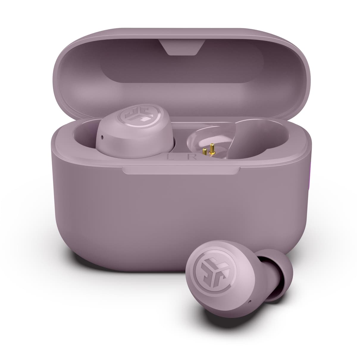 JLab Go Air Pop+ Auriculares Inalambricos Bluetooth, Wireless Earbuds 35+ Horas Rendimiento con Caja de Carga - Audifonos Bluetooth Inalambricos con Micrófono, Dual Connect, App, Negro Medianoche — view 23