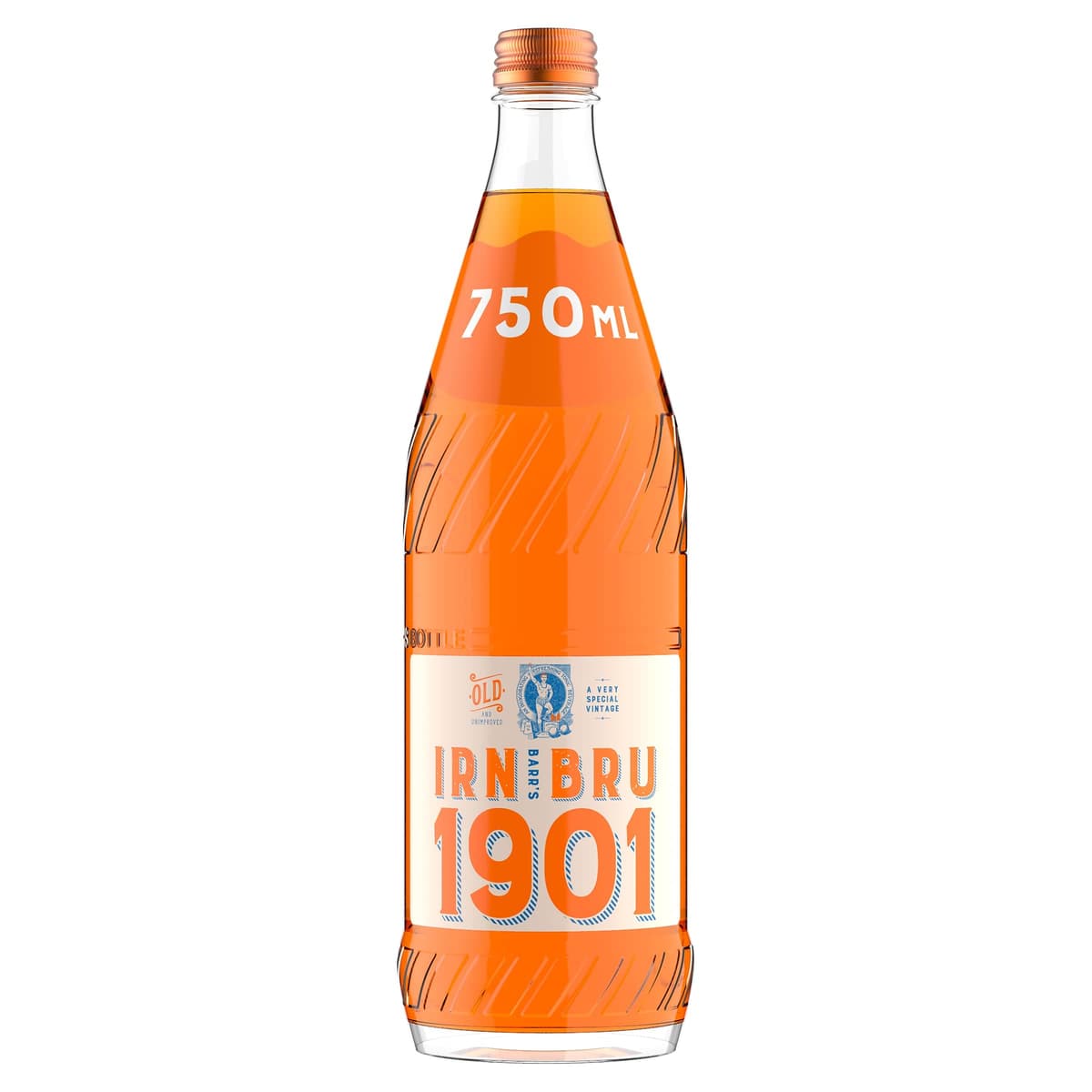 IRN-BRU Regular, 24 Pack Iconic Flavoured Fizzy Drinks Multipack Cans - 24 x 330ml Cans — view 20