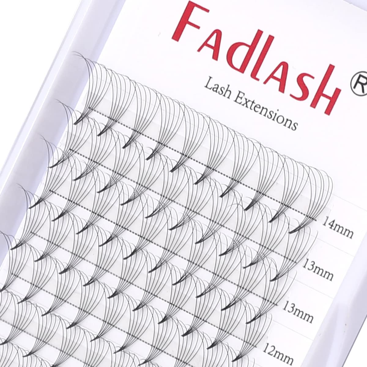 Russian Volume Lashes 16D 0.07 C Curl Mix Tray - Premade Fan Lashes (8-14mm) — view 44