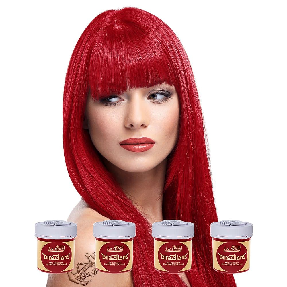 2x La Riche Directions Semi-Permanent Hair Color 100ml Tub - Violet — view 87