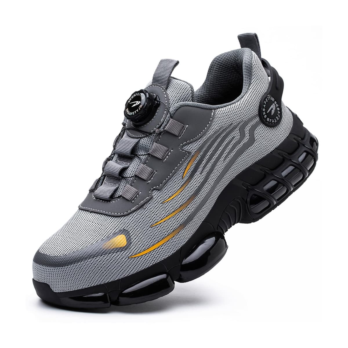 Zapatos de Seguridad para Hombre Mujer Zapatillas Ligeros Calzado Trabajo Comodo Antideslizante con Puntera de Acero 36-46 EU — view 3