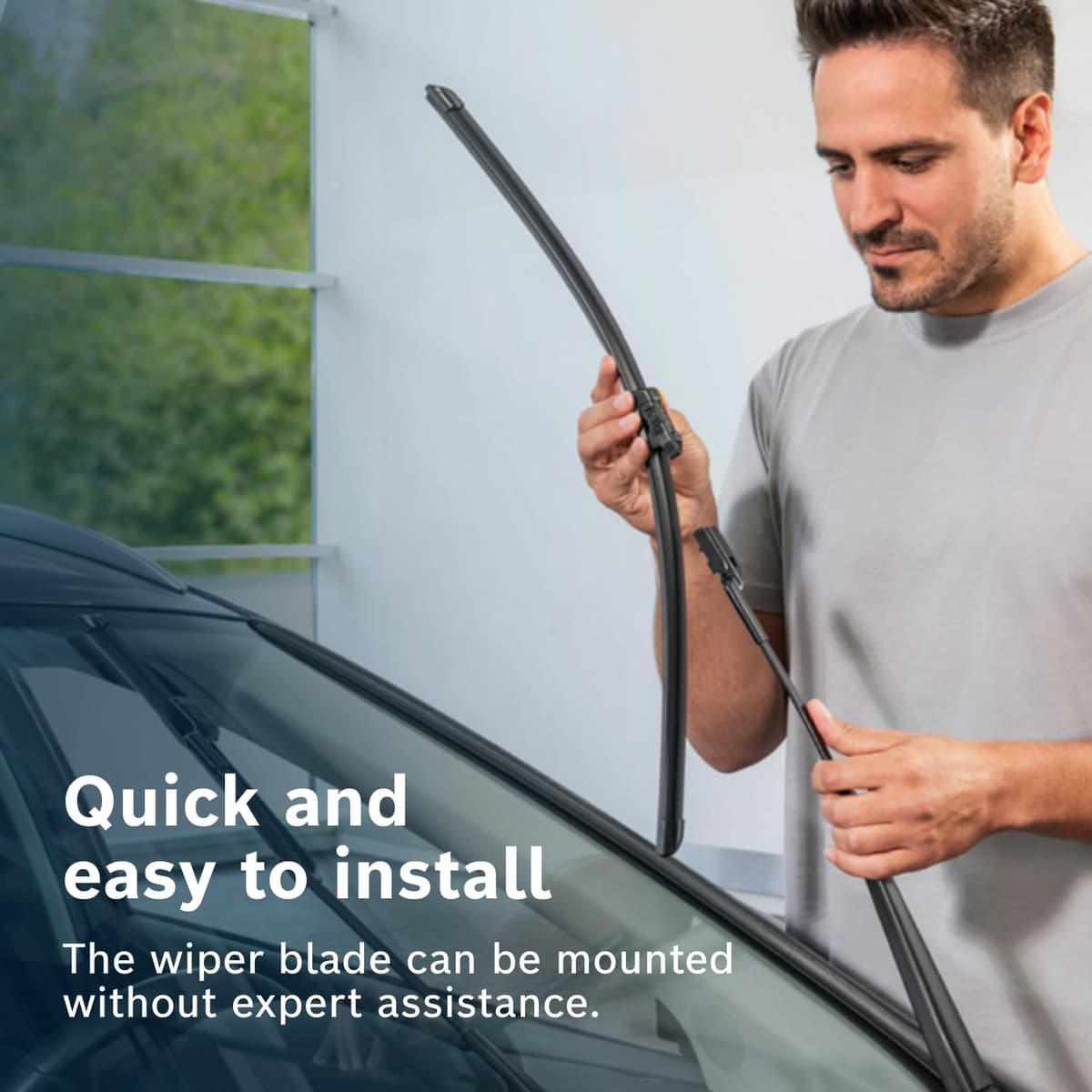 Bosch Aerotwin A864S - Front Windscreen Wipers - Set of 2 Replacement Blades - Comes with Pre-assembled Adapter - 2 Blades, 650 mm / 450 mm - Only for Right-Hand Drive (UK) — view 7
