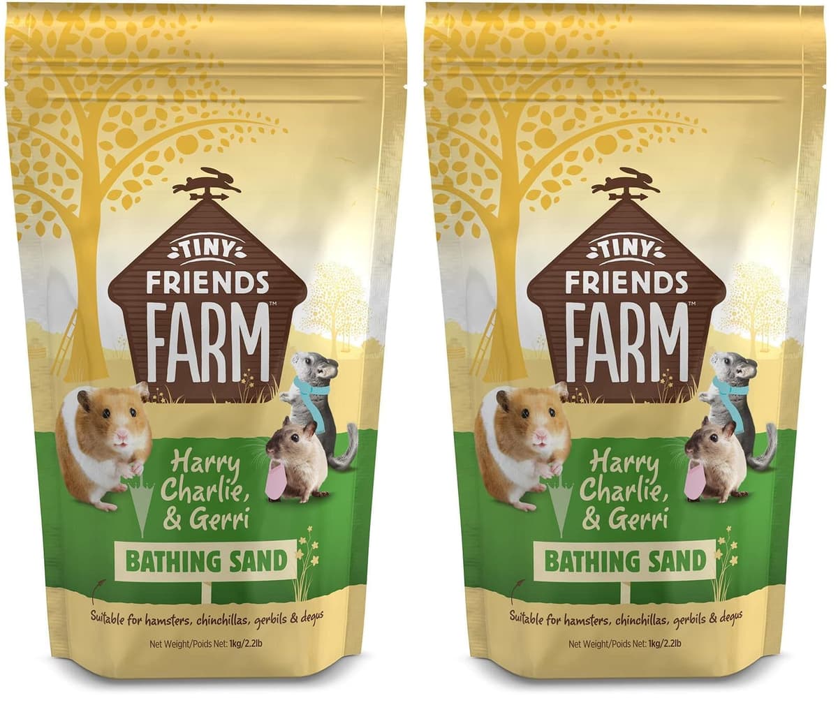 Supreme Petfoods Chinchilla Bathing Sand, 1 kg — view 8