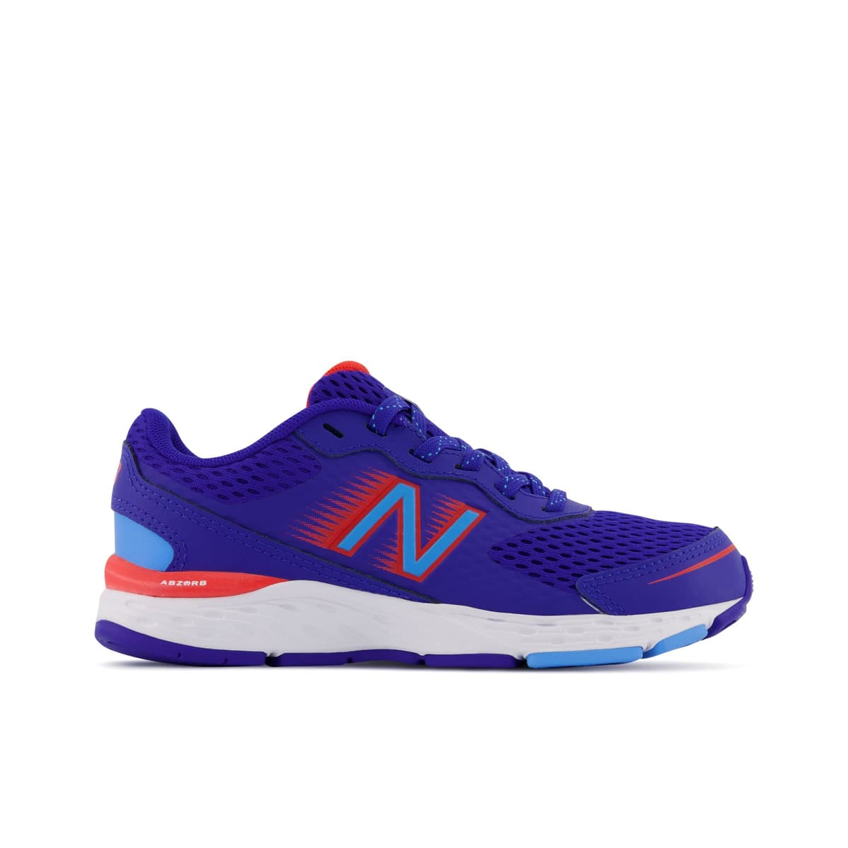 New Balance Kids' 680 V6 Lace-up Running Shoe — view 2