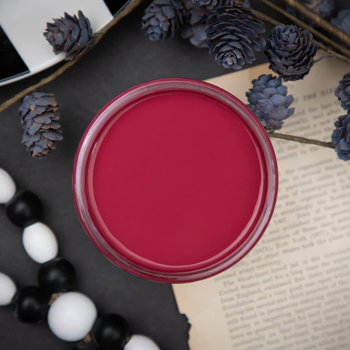 Dixie Belle Paint Company Chalk Finish Furniture Paint - Caviar (32oz) - Matte Black Chic Chalk Mineral DIY Furniture Paint — view 23