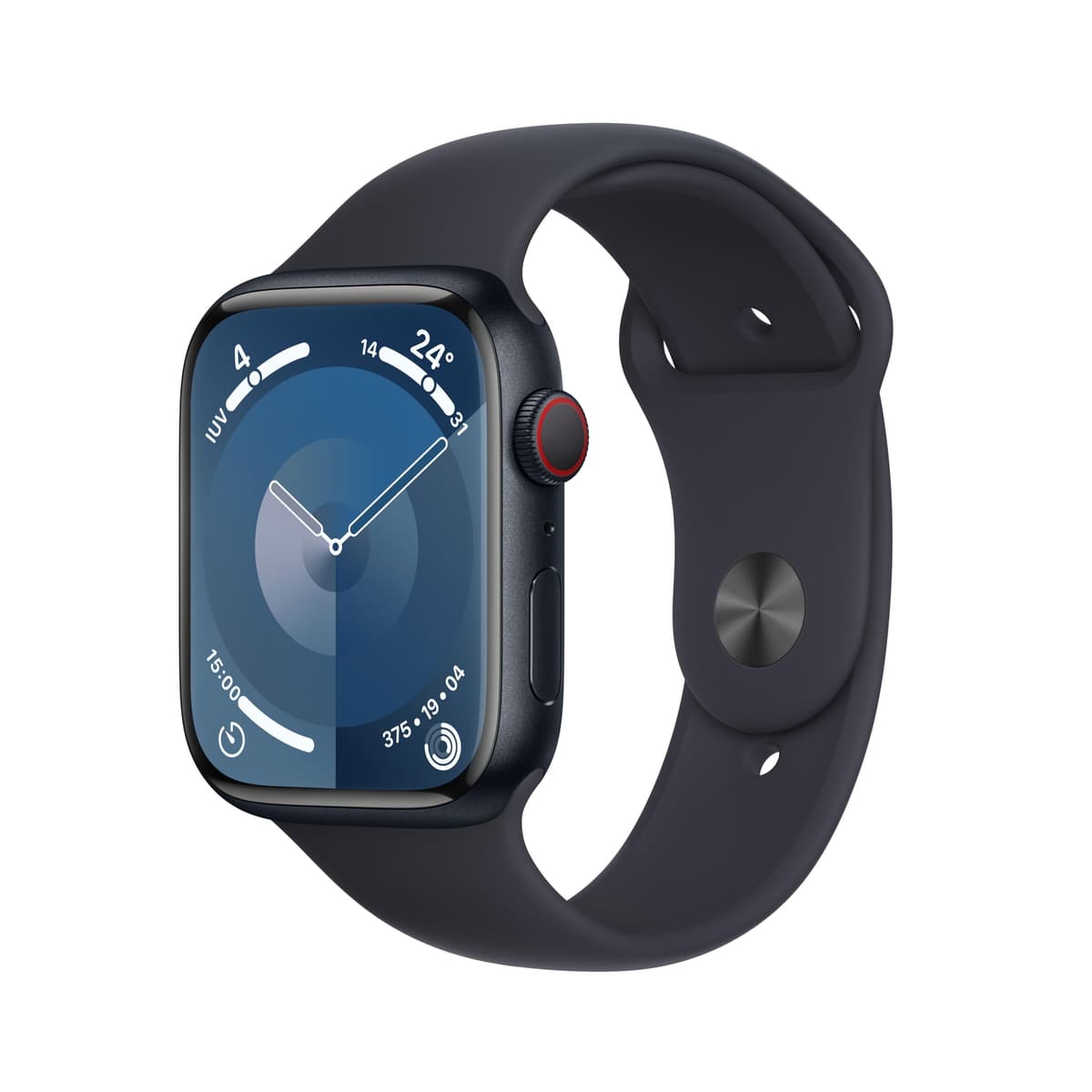 Apple Watch Series 9 [GPS + Cellular] Smartwatch con Caja de Aluminio en Plata de 41 mm y Correa Loop Deportiva Azul Invierno. Monitor de entreno, App Oxígeno en Sangre, Neutro en Carbono — view 13