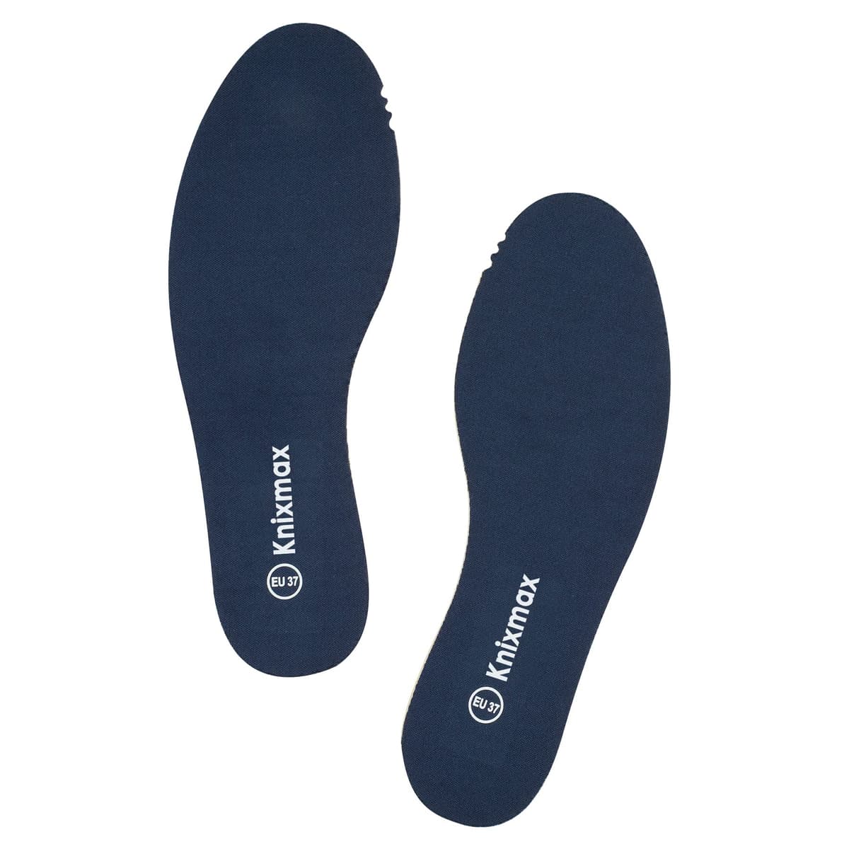 Knixmax Memory Foam Insoles for Men & Women - Comfort Inner Soles Cushioned Shoe Inserts Replacement Innersoles for Trainers, Walking Shoes, Wellies, Boots - UK Size 3UK~13UK
