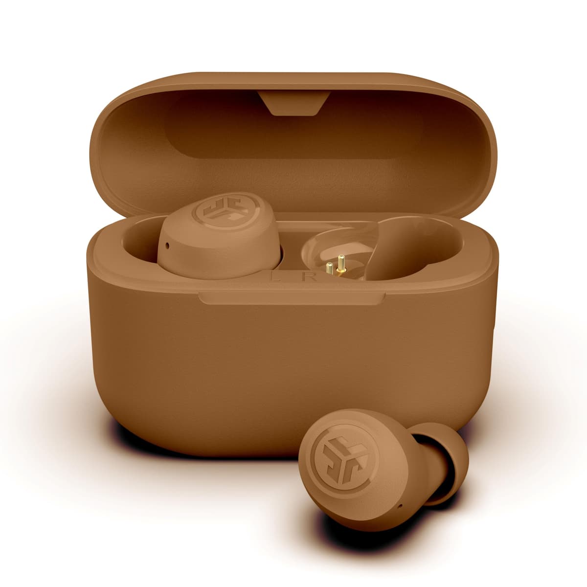 JLab Go Air Pop+ Auriculares Inalambricos Bluetooth, Wireless Earbuds 35+ Horas Rendimiento con Caja de Carga - Audifonos Bluetooth Inalambricos con Micrófono, Dual Connect, App, Negro Medianoche — view 17