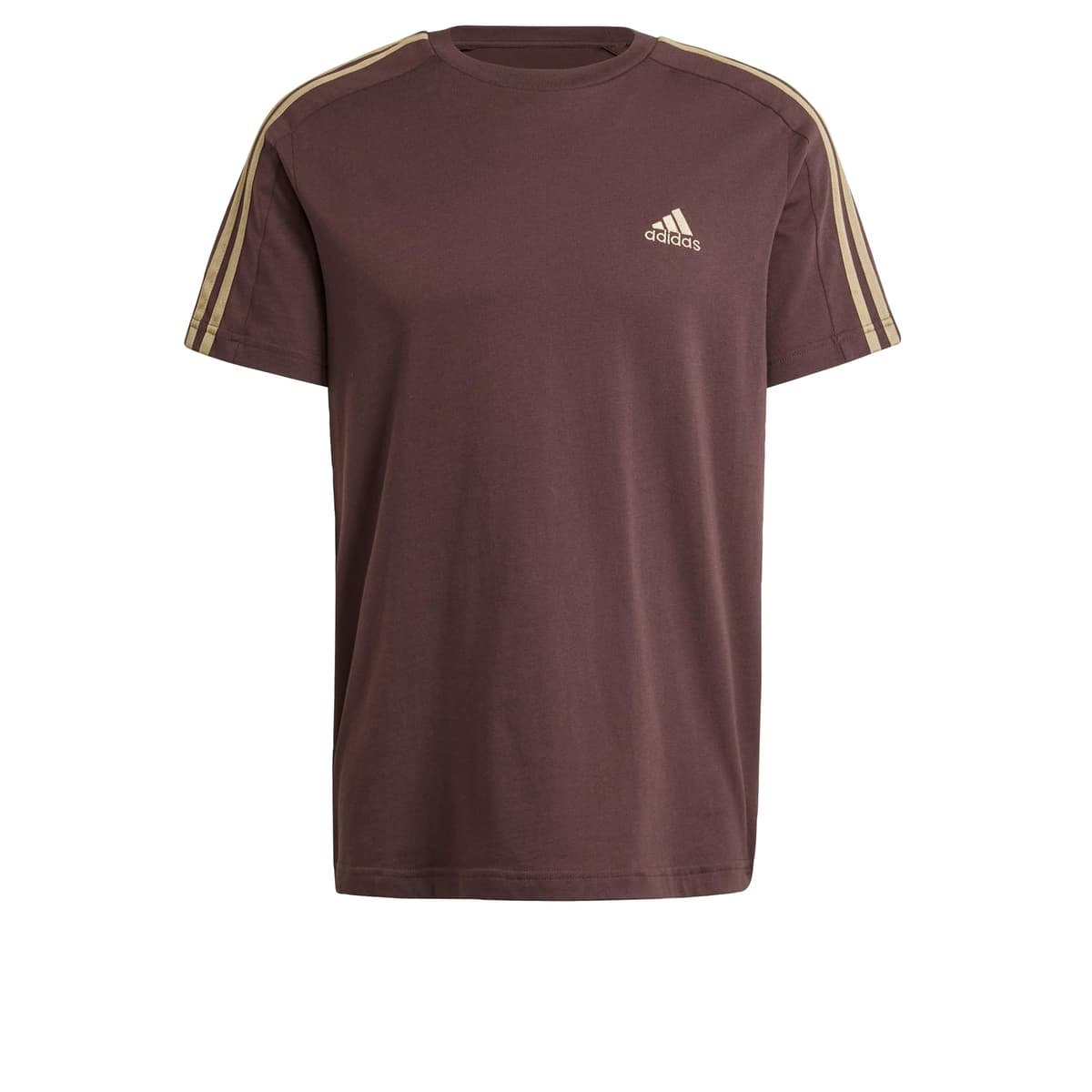 adidas Essentials Single Jersey 3-Stripes tee Camiseta de Manga Corta Hombre (Pack de 1) — view 12