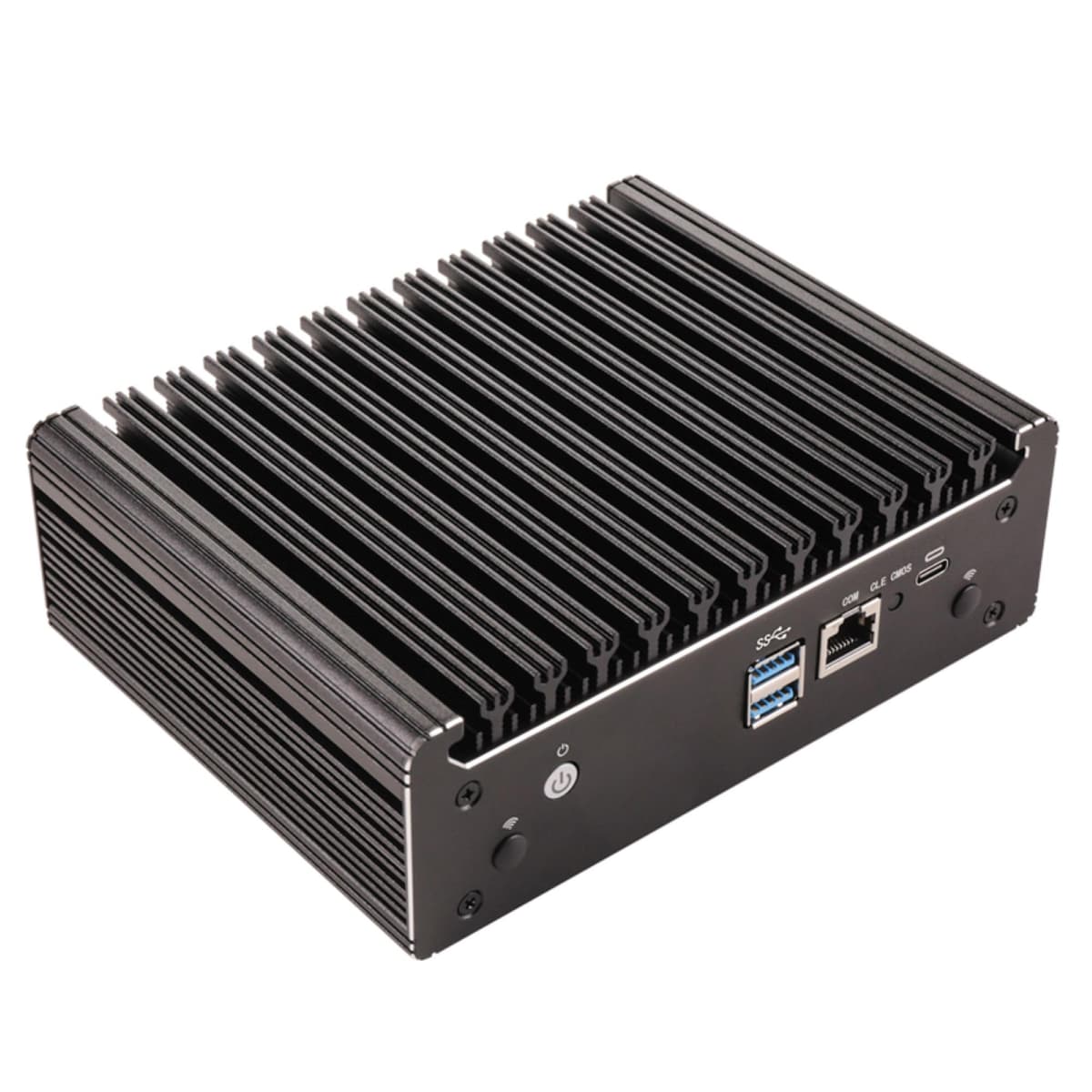 N150 Firewall Micro Appliance, Mini PC, Nano Computadora, Router Compatible con Pfsense OPNsense 32G RAM 1T SSD, 4 x i226-V RJ45 Console AES-NI — view 4