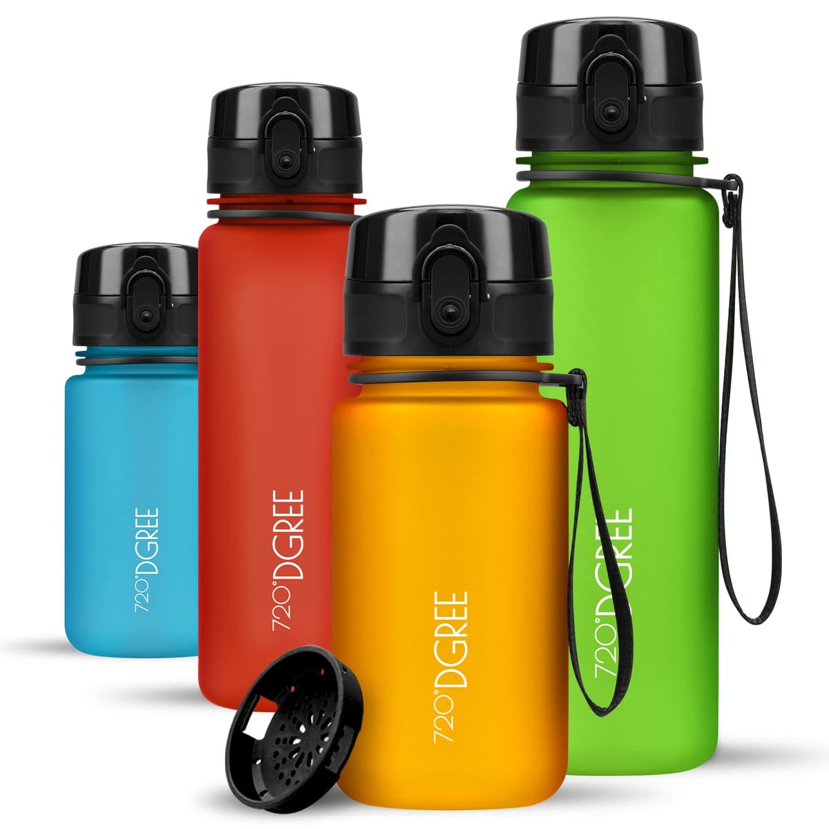 720°DGREE Botella de agua uberBottle – 1,5 litros, 1500ml | Novedosa botella deportiva | Sin BPA | Ideal para niños, fitness, deportes, fútbol, guardería, escuela, pequeños, antigoteo — view 148
