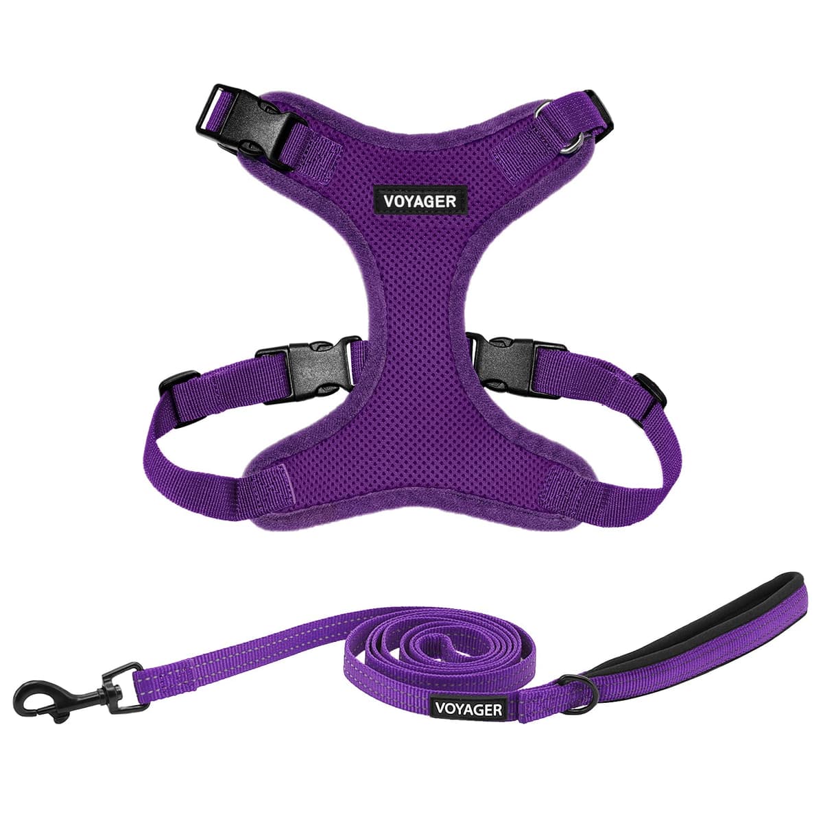 Best Pet Supplies Voyager Step-in Lock Pet Harness – All Weather Mesh, Adjustable Step in Harness for Cats and Dogs Turquoise (Matching Trim), XL (Chest: 22-36") — view 86