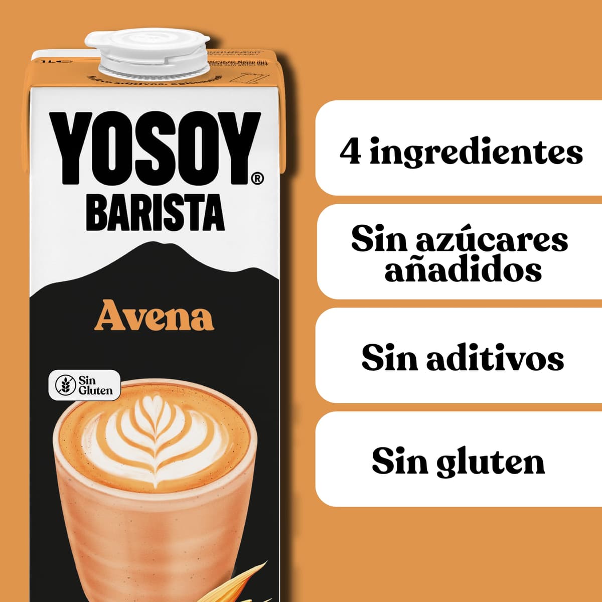 Yosoy Bebida Vegetal de Avena Barista , Pack de 6 x 1L — view 4