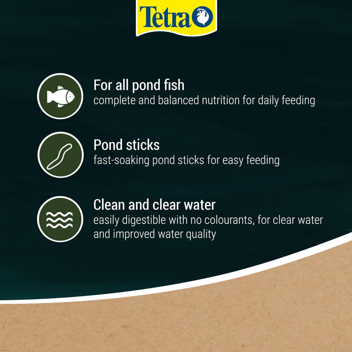 Tetra Pond Fish Food Sticks 780g - biologically balanced for pond fish — view 4