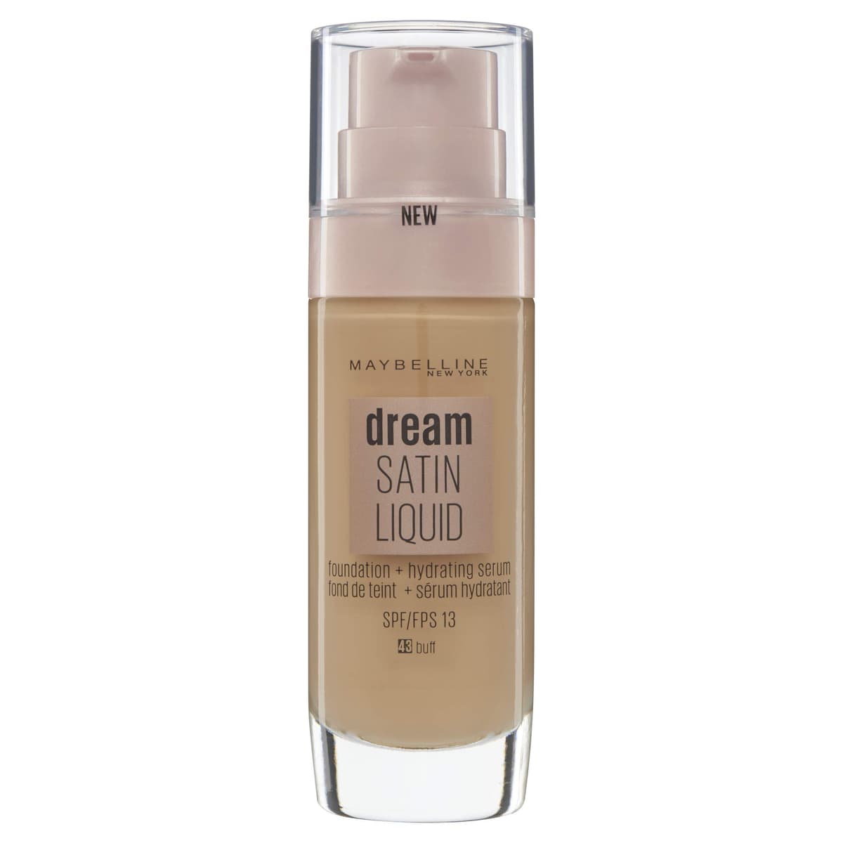 Maybelline Foundation, Dream Radiant Liquid Hydrating Foundation with Hyaluronic Acid and Collagen - Lightweight, Medium Coverage Up to 12 Hour Hydration, 30 Sand — view 36