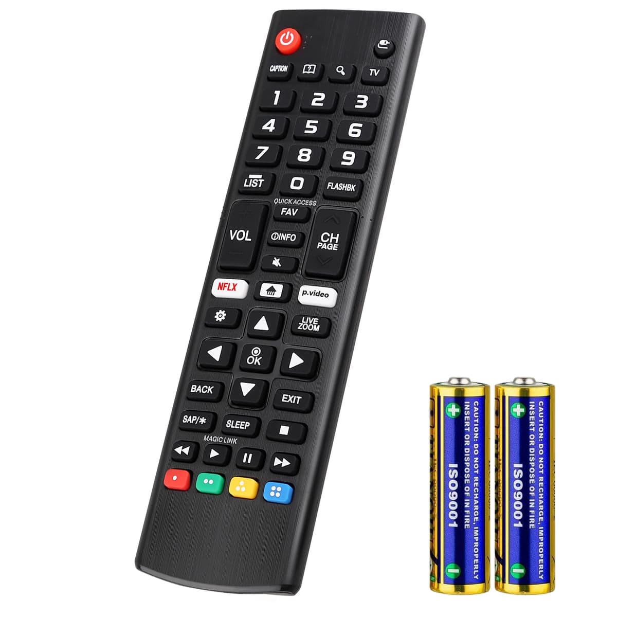 Universal-TV-Remote-Control for Samsung/Roku/LG/Hisense/Sony/TCL/Philips Smart TV,Replacement for Tvs/Media Streaming Players/Sound Bar Audio/Boxes/DVD/Blu-ray Players and More — view 10