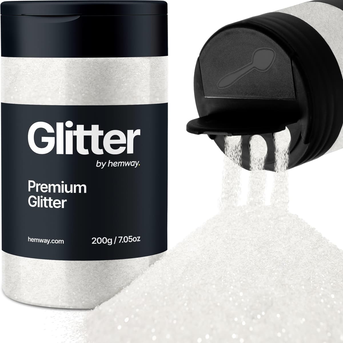 Light Rose Gold Glitter Shaker, 130g Ultrafine Glitter, Crafts 1/128" Metallic Flake Light Rose Gold Sequins, Resin & Epoxy Crafts, Decorating, Halloween, Christmas Nail, Face, Hemway — view 266