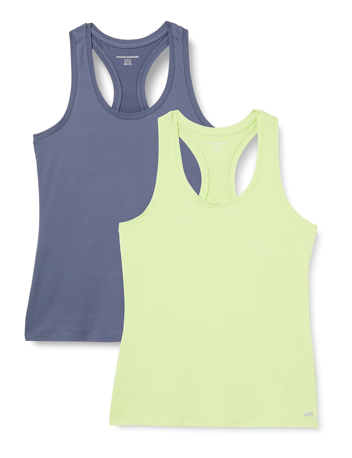 Amazon Essentials Top Deportivo Elástico de Entrenamiento, Secado Rápido y Espalda Nadadora (Tallas Grandes) Mujer, Paquetes Múltiples — view 22