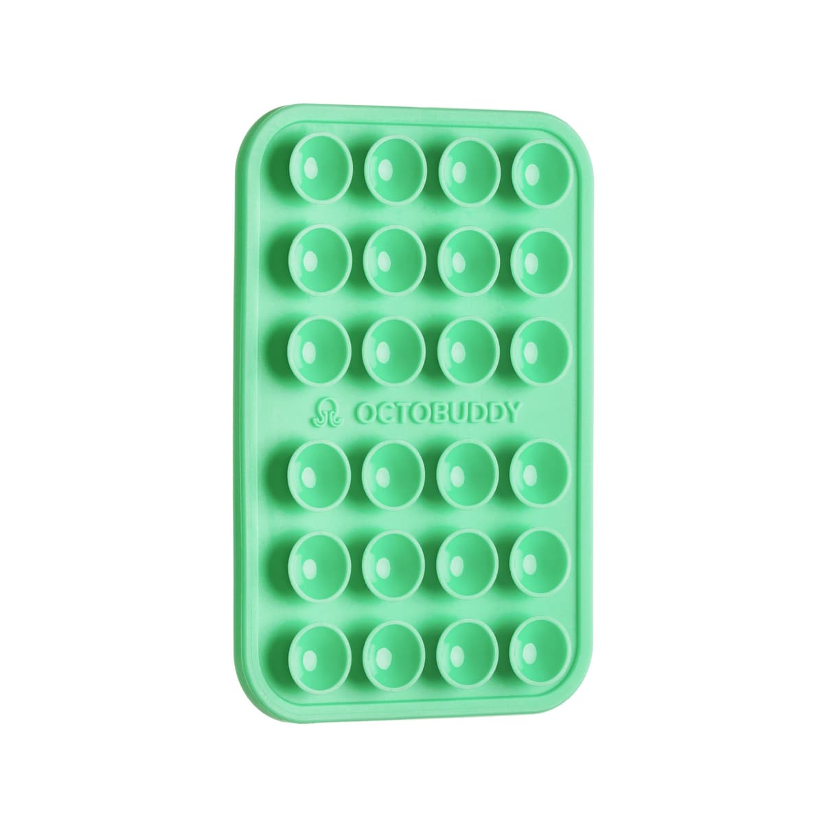 OCTOBUDDY || Silicone Suction Phone Case Adhesive Mount || (iPhone and Android Cellphone case Compatible, Hands-Free Mobile Accessory Holder for Selfies and Videos) Fidget Toy (See-Through) — view 10