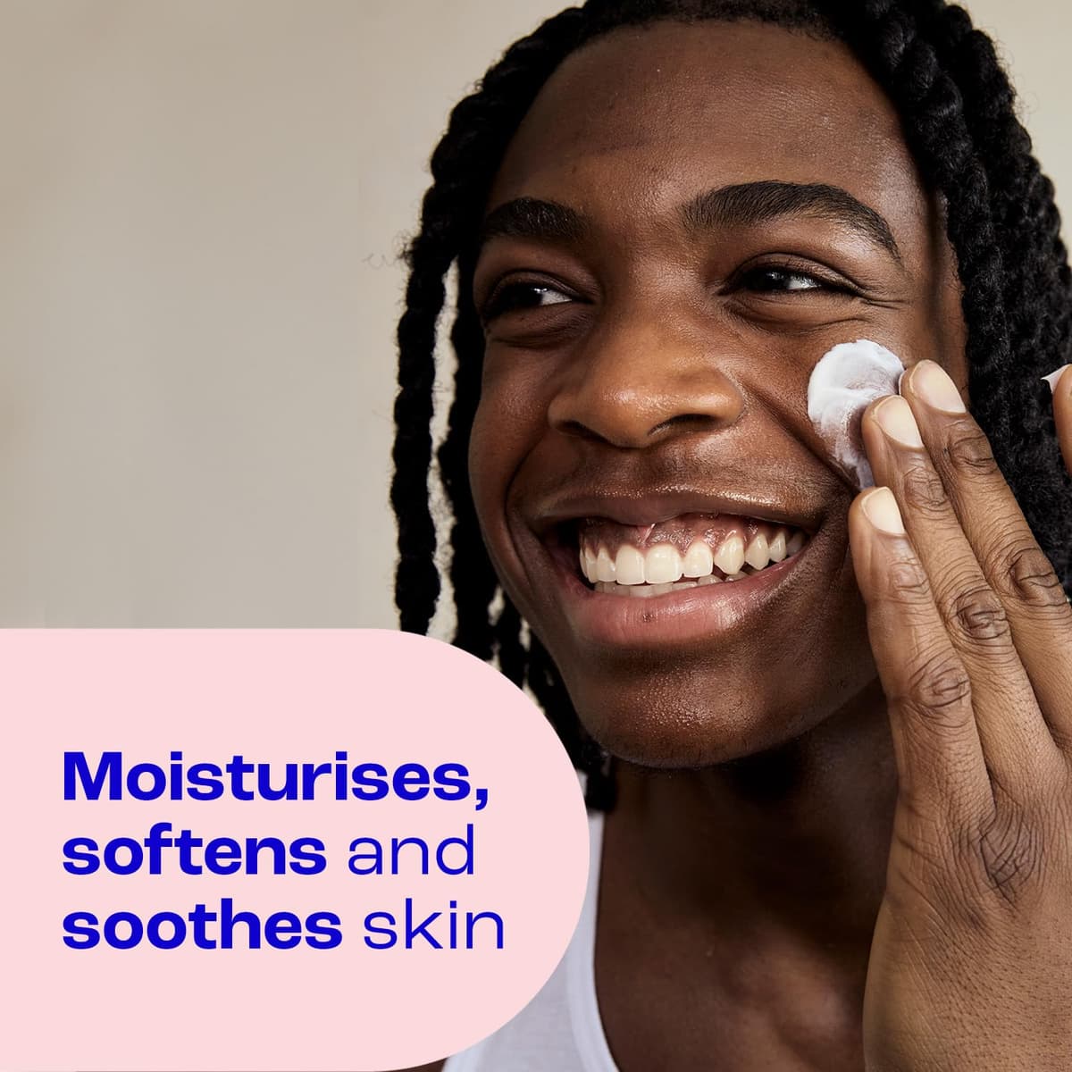 E45 Moisturising Cream 500g - Emollient Lotion for Dry, Itchy & Sensitive Skin - Soothing Eczema Relief Cream - Non-Greasy, Fast Absorbing, Dermatologically Tested Formula — view 3