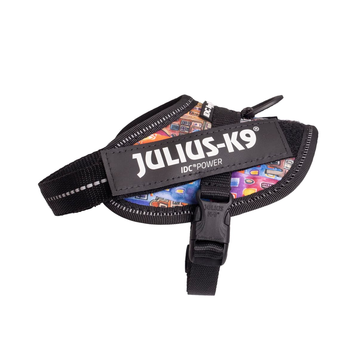 Julius-K9, 16IDC-AM-M, IDC Powerharness, dog harness, Size: Mini, Aquamarine — view 285