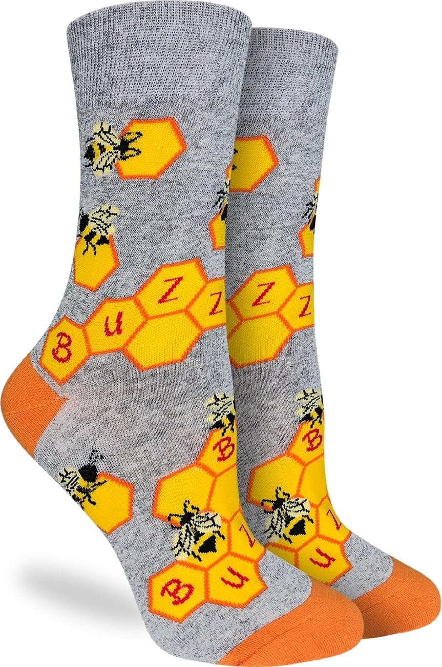 Good Luck Sock Women's Floral Dinosaurs Socks, Shoe Size 5-9 — view 183