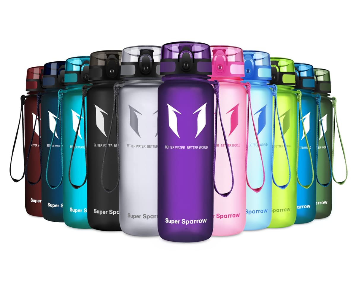Super Sparrow Botella de Agua Deportiva -350ml & 500ml & 750ml & 1000ml - Sin BPA — view 28