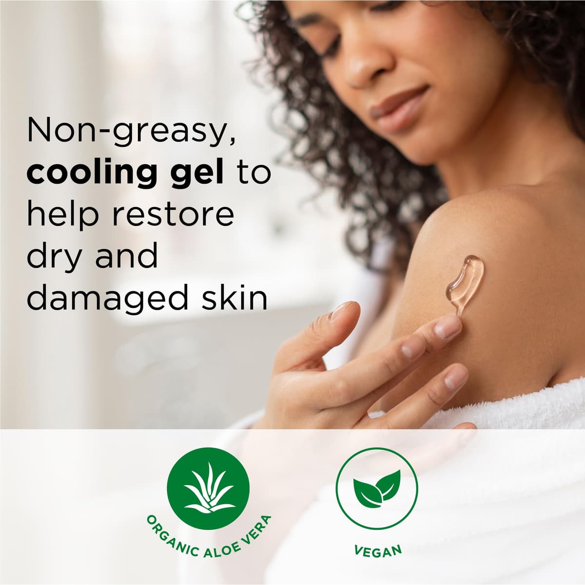 Aloe Pura, Organic Aloe Vera Gel, Natural, Vegan, Cruelty Free, Paraben & SLS Free, Cooling, Soothing, 100ml — view 2