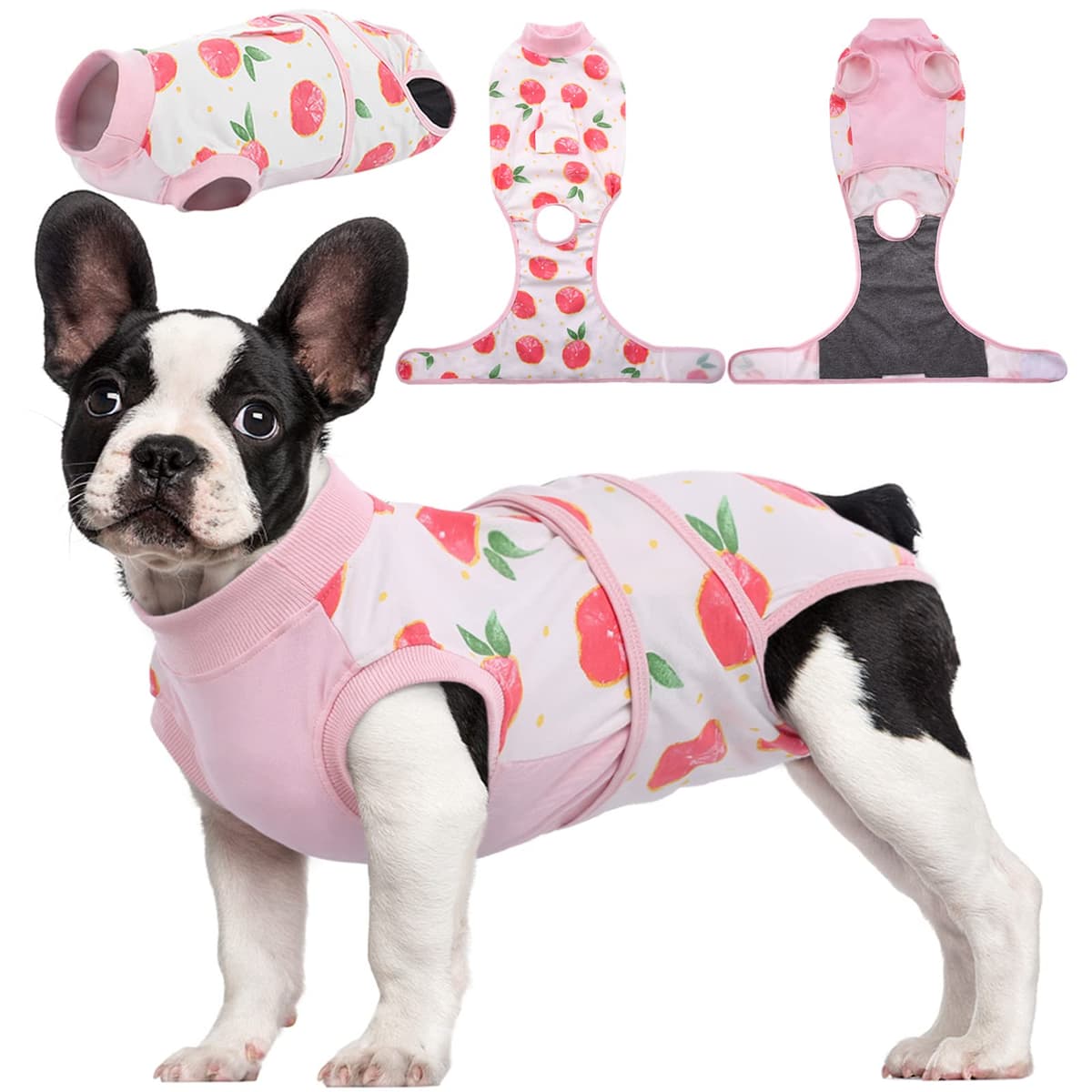 Kuoser Traje de recuperación de Perro para Hombre/Mujer, Camiseta para Cachorros después de la cirugía, Alternativa de Cuello electrónico para Mascotas pequeño, Mediano y Grande — view 20