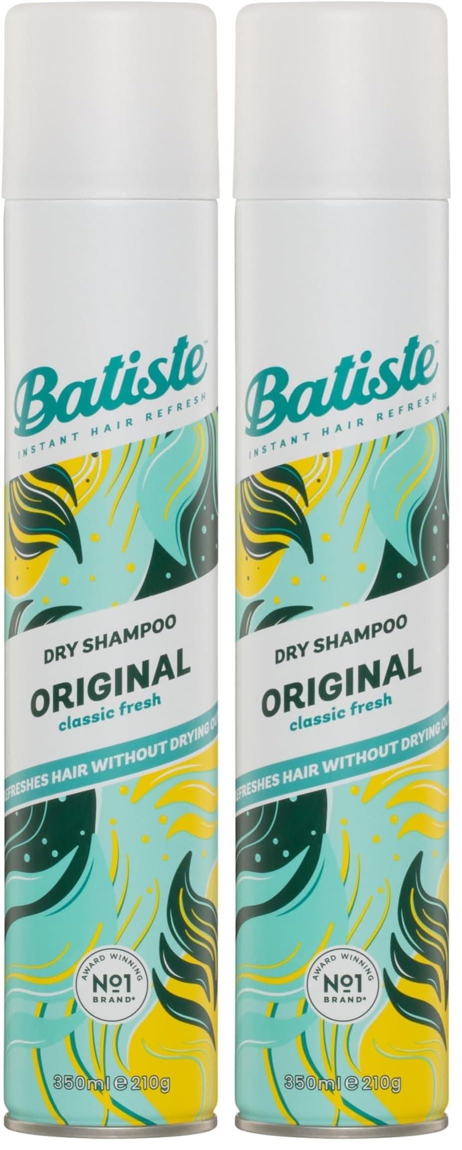 Batiste Dry Shampoo Original 200ml, Fresh & Clean Fragrance, No Rinse Spray to Refresh Hair in Between Washes — view 5