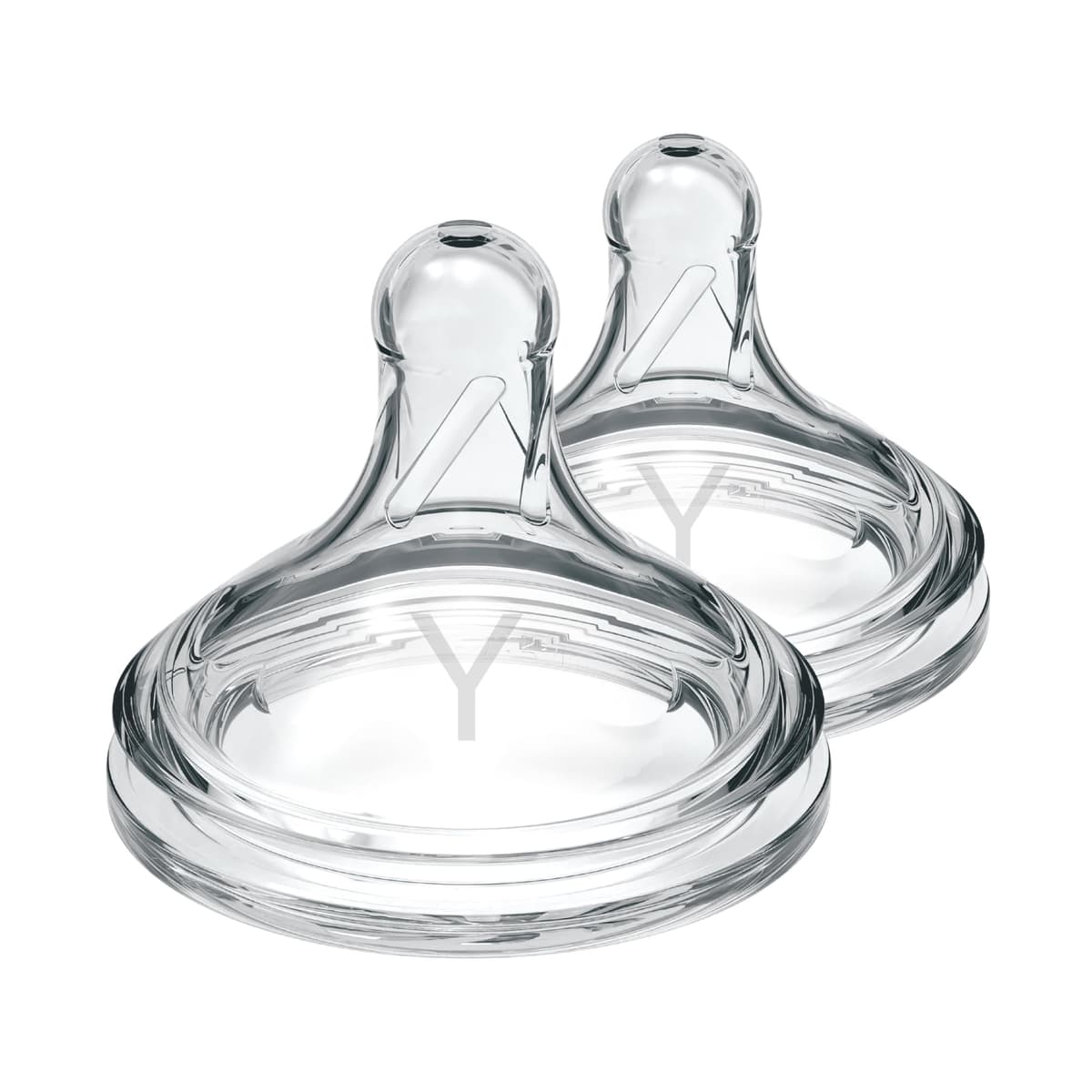 Dr. Brown’s Natural Flow Level 2 Wide-Neck Baby Bottle Silicone Teat, Medium Flow, 3m+, 100% Silicone Bottle Teat, 2-Pack — view 10