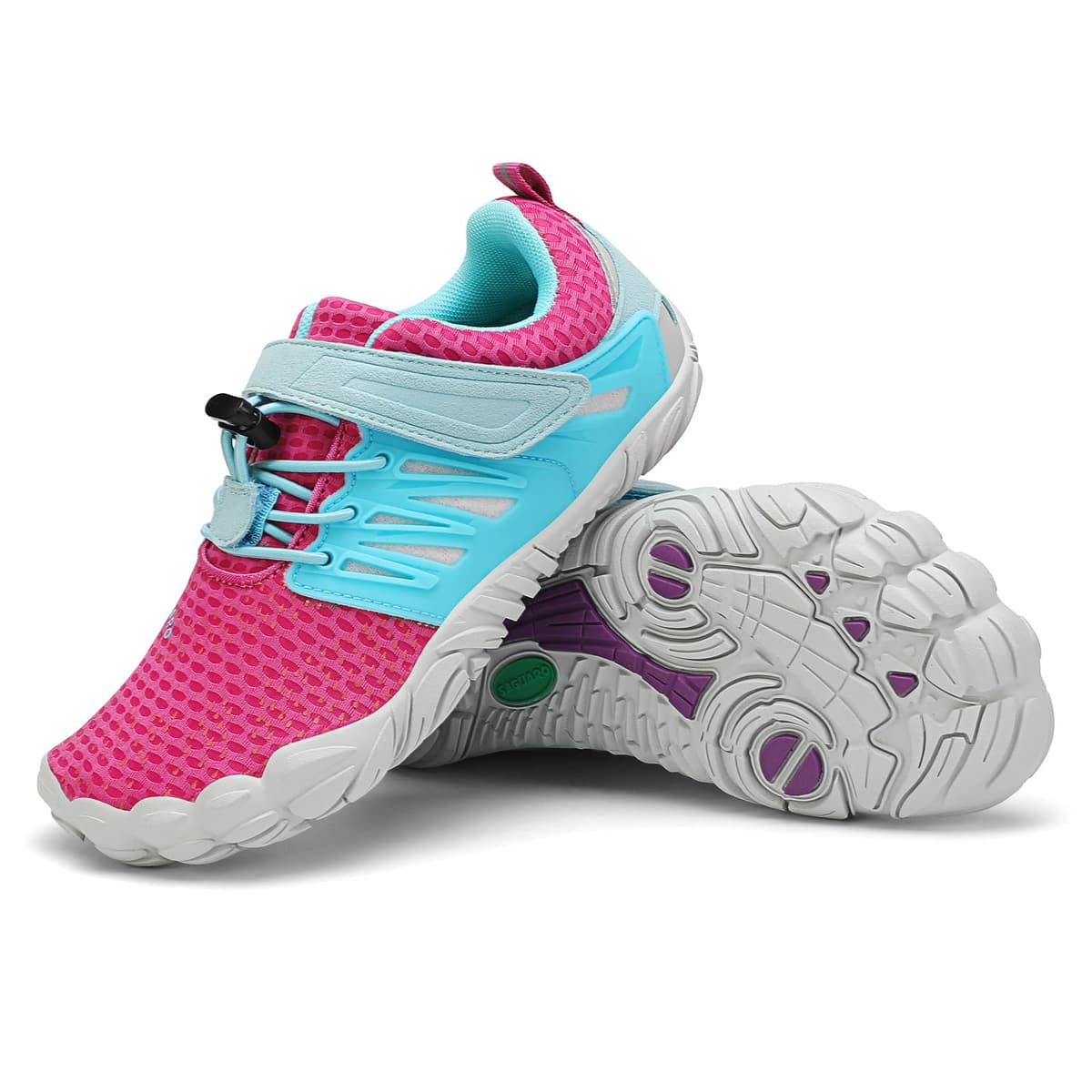 SAGUARO Barefoot Zapatillas Minimalista Comodas Zapatillas de Trail Running per Niños Niñas, Gr.24-36 — view 9