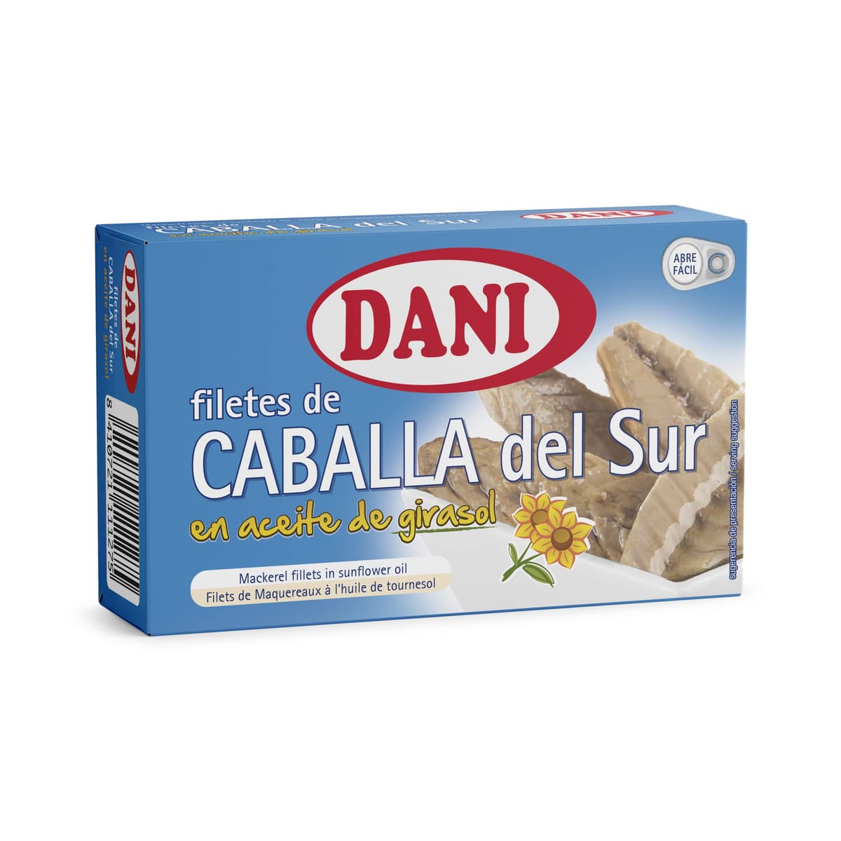 Dani - Caballa (filetes) en aceite de girasol - Pack 12 x 115 gr. — view 3