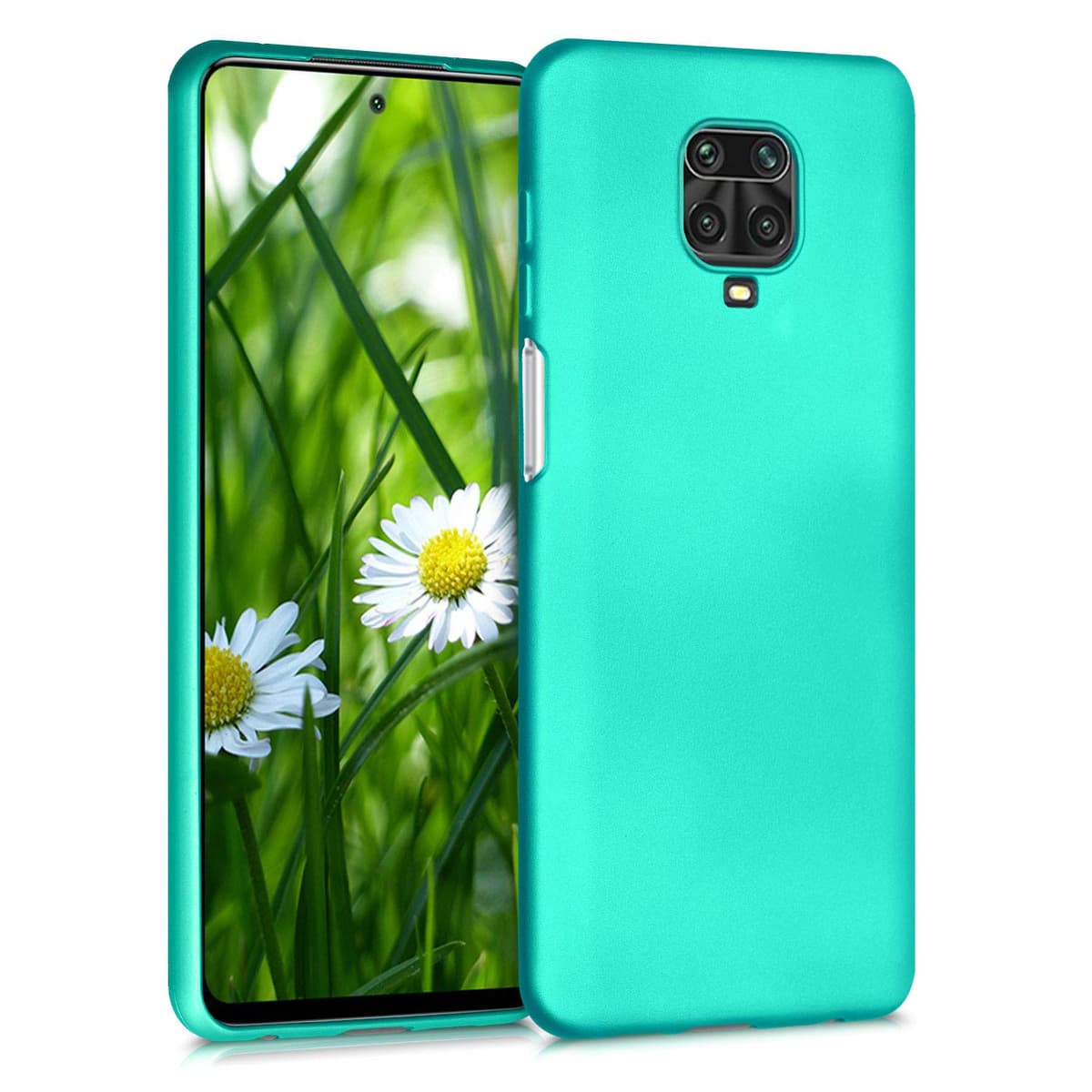 kwmobile Carcasa Compatible con Xiaomi Redmi Note 14 Pro 5G / Poco X7 Funda - Funda Ultrafina de TPU con Bordes elevados - Lavanda Metalizado — view 299