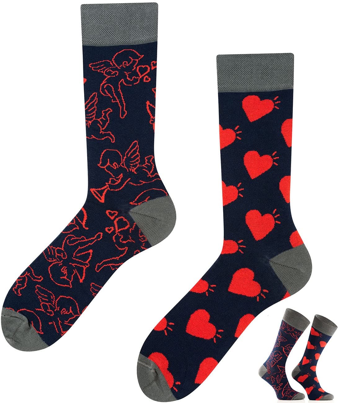 Todo Calcetines Divertidos Hombre y Mujer, Calcetines Fantasia con Motivo, de Colores — view 14