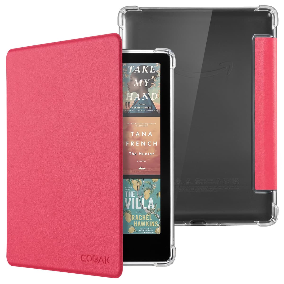 CoBak Case for All-New 7" Kindle Paperwhite(12th generation–2024)/Colorsoft Signature Edition(1st gen–2024)/Signature Edition(12th gen–2024) - PU Leather Cover with Auto Sleep/Wake, Jade — view 31