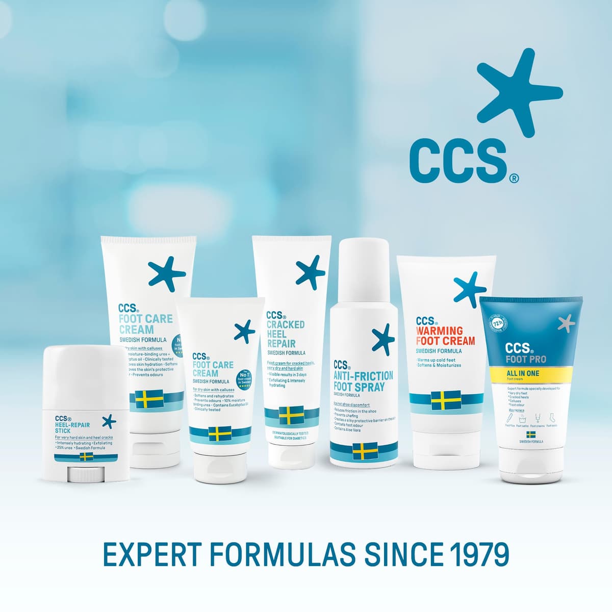 CCS Professional Foot Care Cream 175 ml - Moisturise and Protect Dry and Callused Feet, Contains 10% Urea and Eucalyptus Oil, Clinically Tested, Suitable for Diabetics — view 7