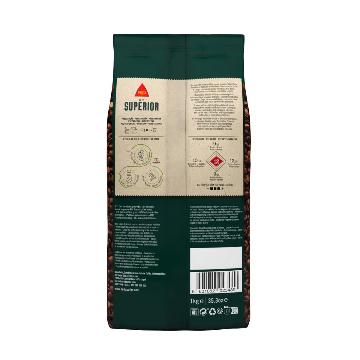 Delta Cafés Lote Superior - Café en Grano - Cuerpo y Sabor Duradero - Sutil Acidez y Aroma Energético - 1 Kg — view 2
