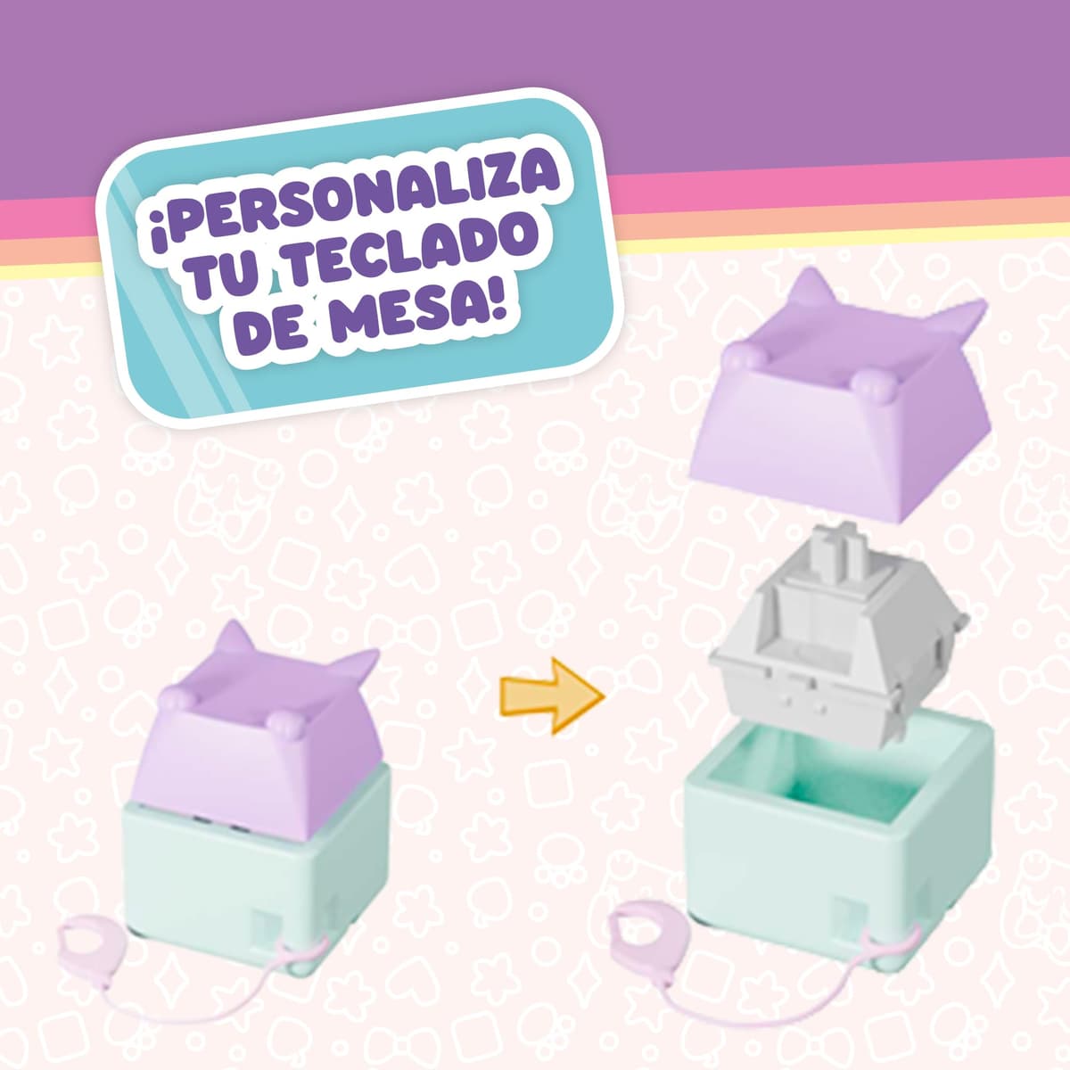 Bizak Clickeez Multi Pack 5 Serie 2, Pack 5 Teclas coleccionables con Llavero, más de 70 Modelos nuevos, Conecta e intercambia,a Partir de 6 años (64554110) — view 7