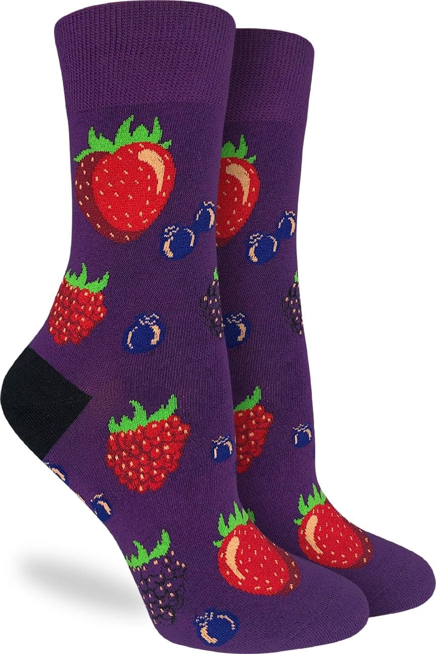 Good Luck Sock Women's Floral Dinosaurs Socks, Shoe Size 5-9 — view 95