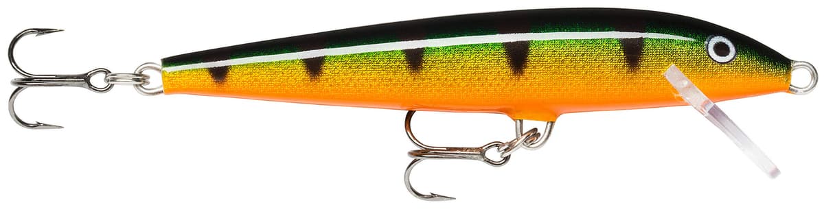 Rapala - Cebo de pesca de superficie para pesca de bass, 4 3/8", madera, punta de aguja, azul y negro — view 23