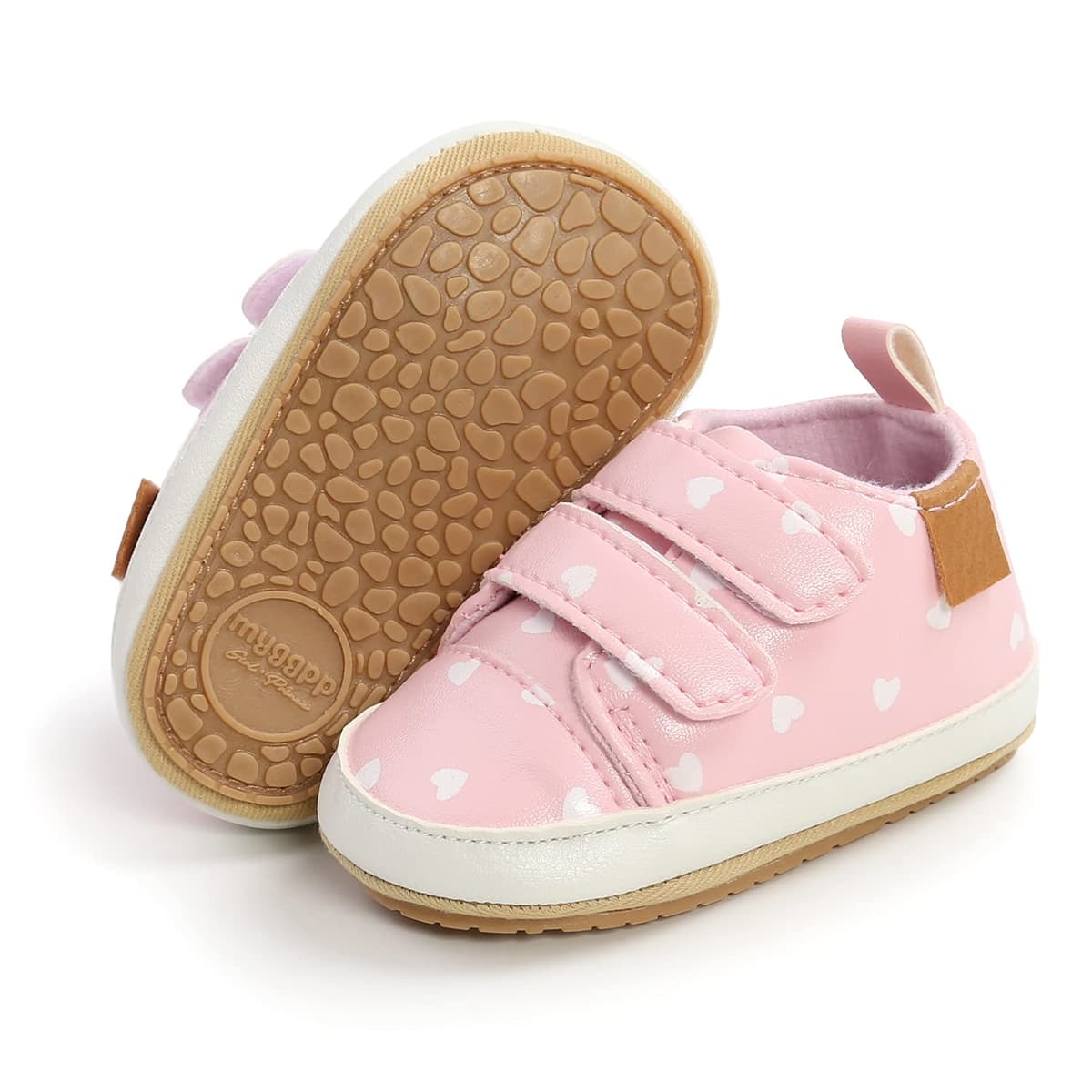 RVROVIC Baby Boys Girls Sneakers Anti-Slip Oxford Loafer Flats Infant Toddler PU Leather Soft Sole Baby Shoes — view 13