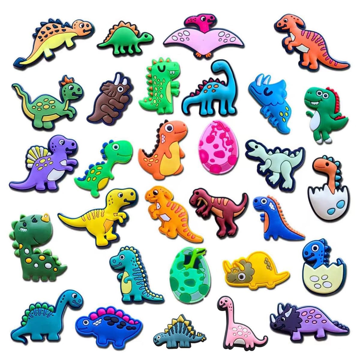 RowGlow 37pcs Zapatos Charm Pins Adornos Para Croc Shoe Charm Accesorios Diy — view 30
