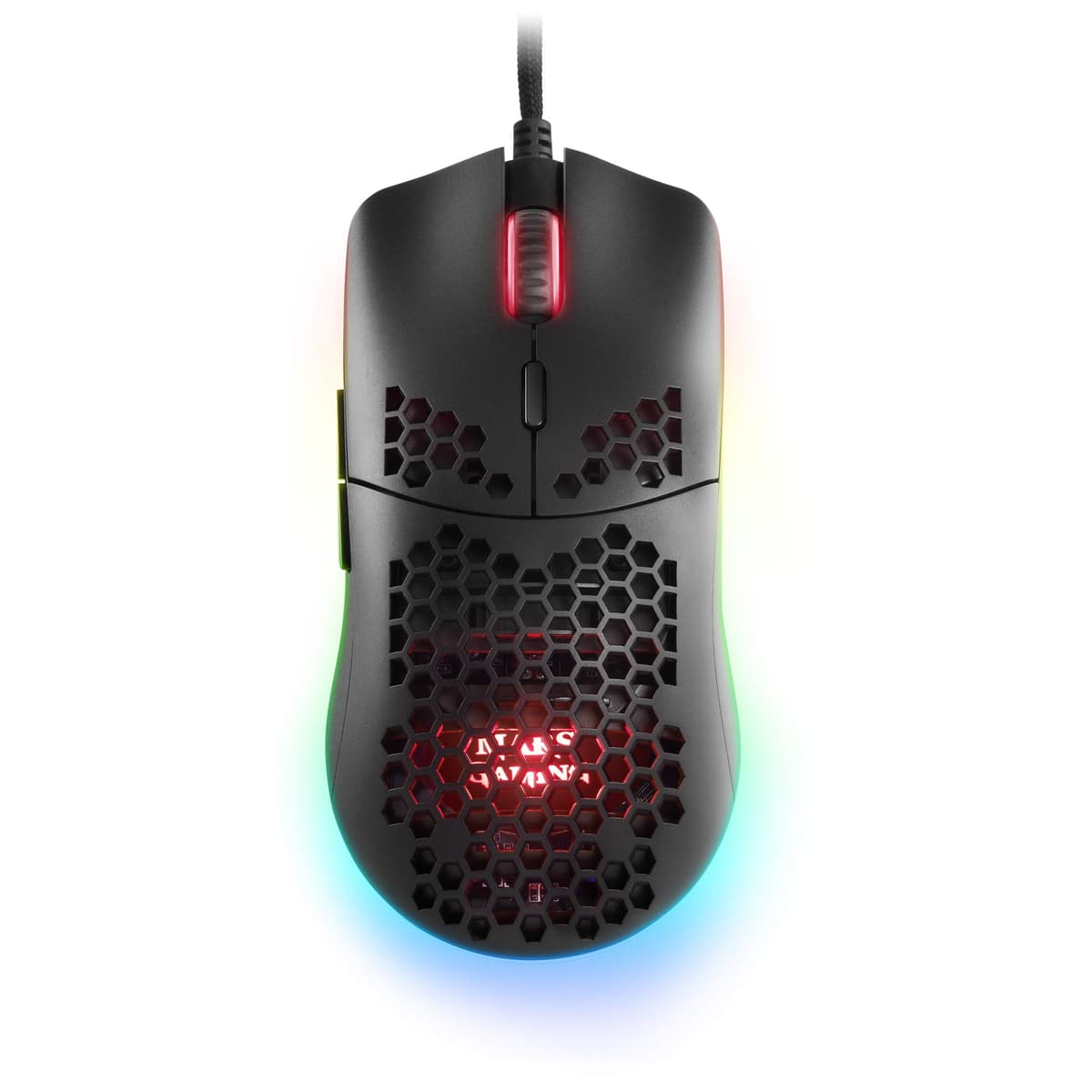 Mars Gaming MM024, Ratón Gaming RGB, Sensor Óptico 4000 dpi, Switches Mecánicos Huano, Iluminación RGB Flow, Ajuste On-The-Fly 1200/2400 / 3200/4000 dpi, Compatibilidad Multiplataforma, Negro — view 29