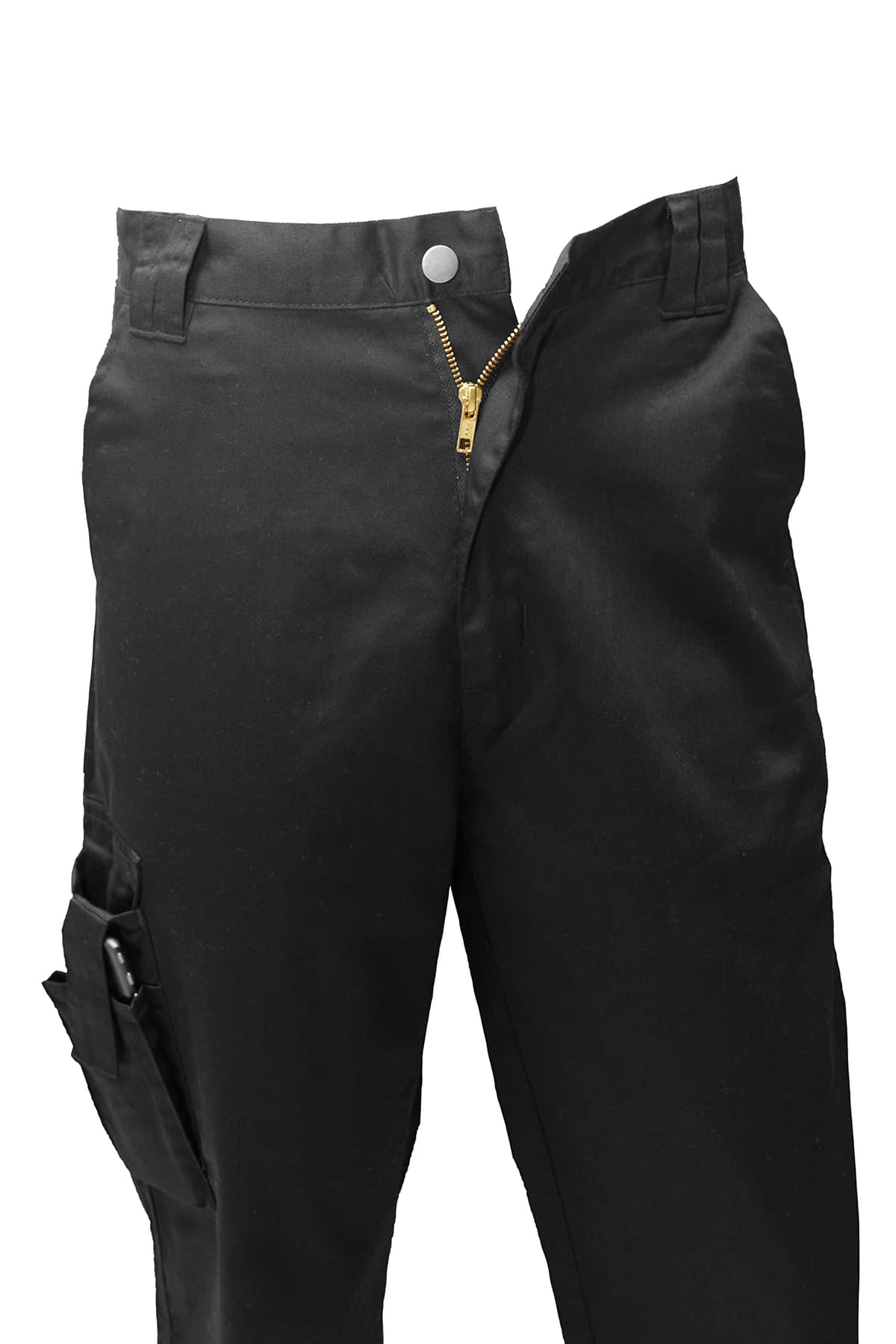 Multi Pockets Men Cargo Combat Work Trousers Work Pants with Button & Zip Fly — view 2