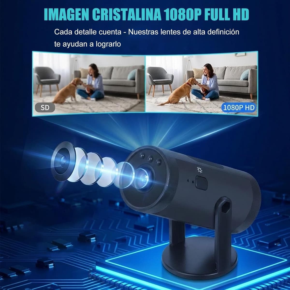 Genérico Mini Camara Oculta 1080P HD WiFi Camaras de Vigilancia sin Cables Camara Seguridad Vigilancia Cámara,con Batería de 12h,para Ver En El Movil Interior CAM con Detección de Movimiento (ML) — view 2