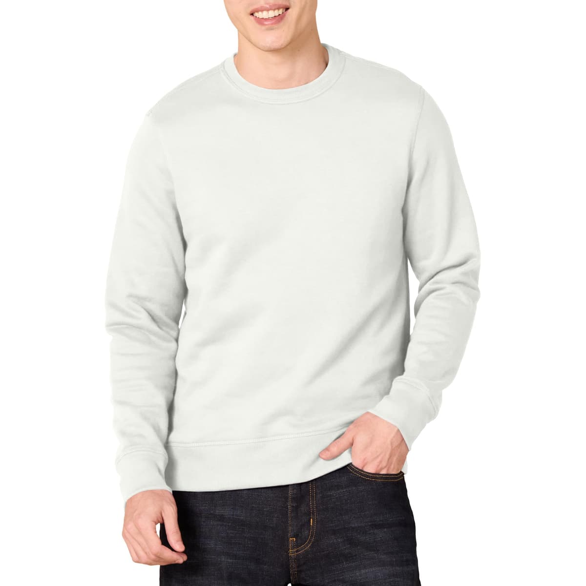 Amazon Essentials Hombre Sudadera de Forro Polar con Cuello Redondo (Disponible en Tallas Grandes y Largos Especiales) — view 22