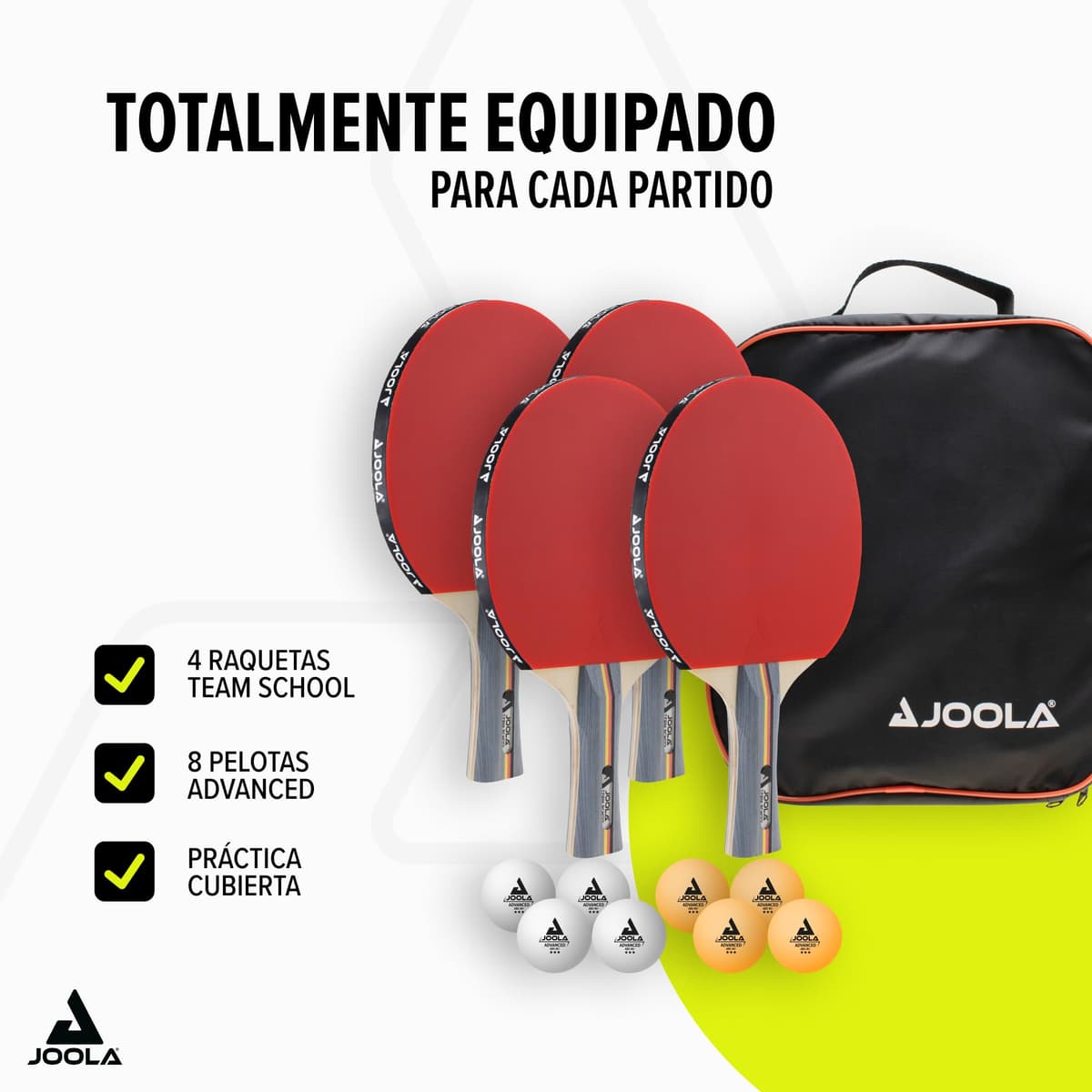 Joola Team School - Juego de Tenis de Mesa — view 2
