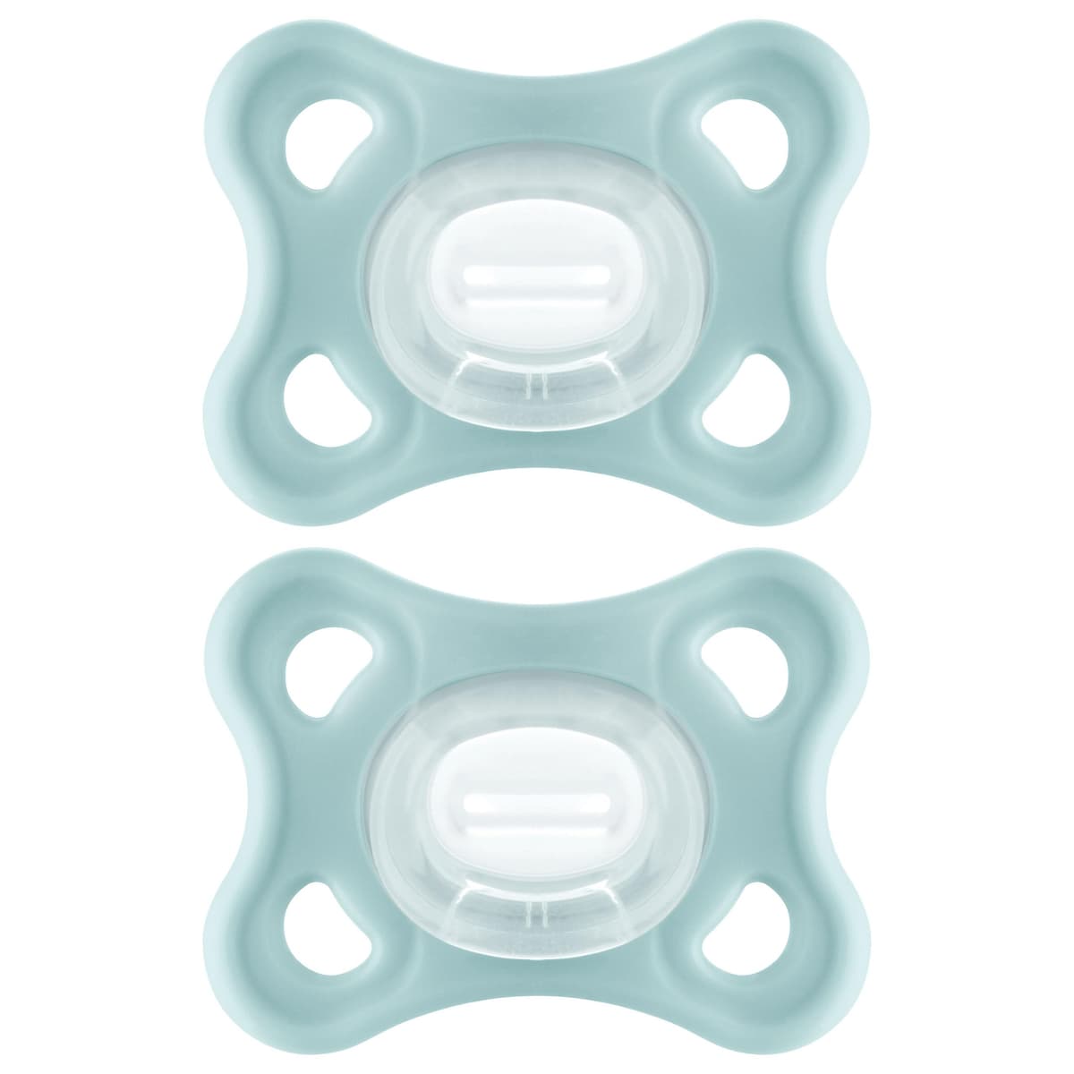 MAM Chupete Todo Silicona, 0-3 Meses, con Tetina Simétrica, Extra Pequeña y Cuello Delgado de Silicona Skin Soft Silicone de Fácil Aceptación, con Caja Autoesterilizadora, MAM Comfort, Rosa, 2uds — view 12