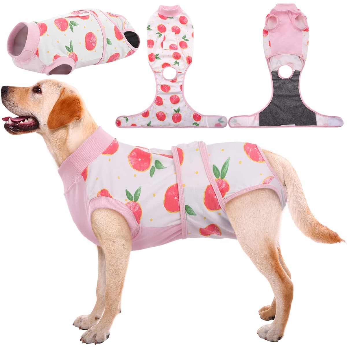 Kuoser Traje de recuperación de Perro para Hombre/Mujer, Camiseta para Cachorros después de la cirugía, Alternativa de Cuello electrónico para Mascotas pequeño, Mediano y Grande — view 30